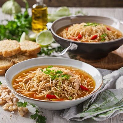 Hungarian Chicken Noodle Soup