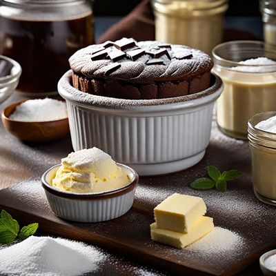 Bavarian Chocolate Soufflé