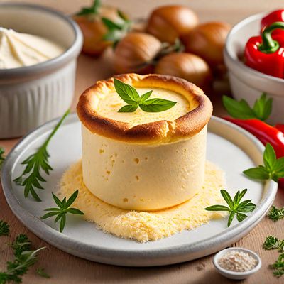 Hungarian-style Cheese Soufflé