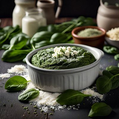 Mediterranean Spinach and Feta Soufflé