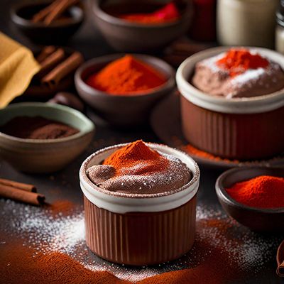 Mexican Chocolate Soufflé