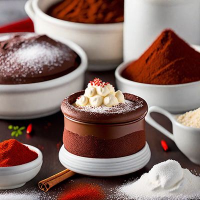 Mexican Chocolate Soufflé