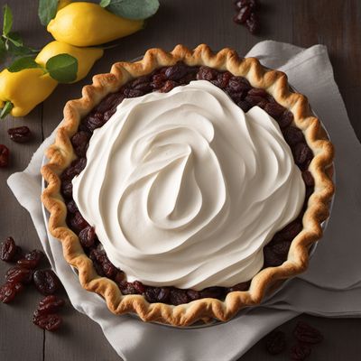 Sour Cream Raisin Pie