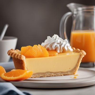 Sour Orange Pie with a Fast Food Twist