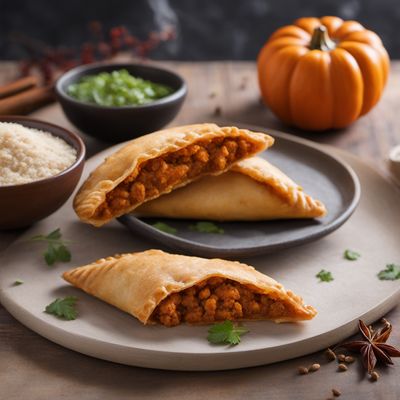 South American-inspired Spiced Pumpkin Empanadas