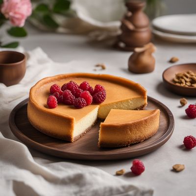 South Karnataka Style Basque Cheesecake