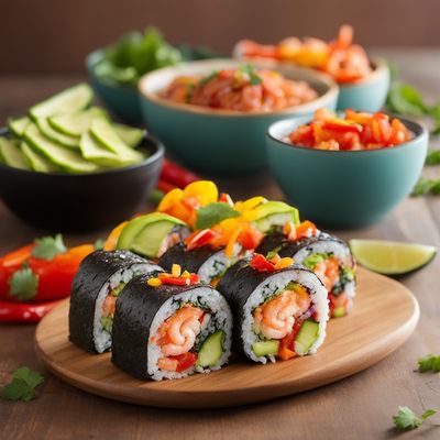 Southwestern Rainbow Roll