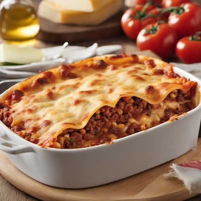 Southwestern Style Beef and Bean Lasagna