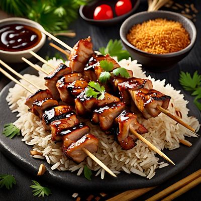 Chinese-style Grilled Skewers