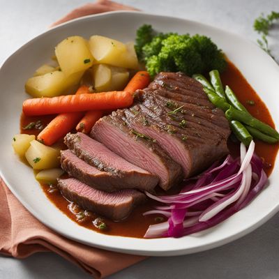 Spanish-Style Boiled Beef with Vegetables