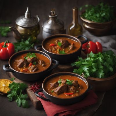 Spanish-style Lamb Stew with Spices and Herbs