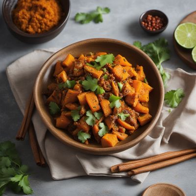 Spiced Pumpkin Stir-Fry