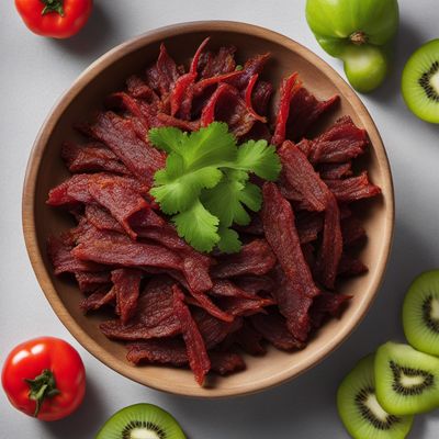 Spicy Beef Jerky with a Kiwi Twist