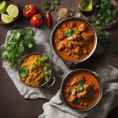 Spicy British Chicken Curry