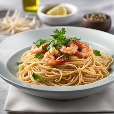 Spicy Garlic Shrimp Pasta