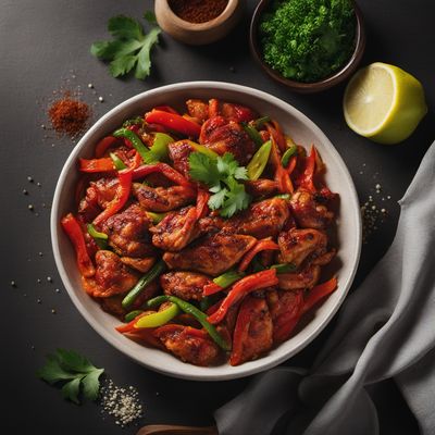 Spicy Grilled Chicken with Vegetables