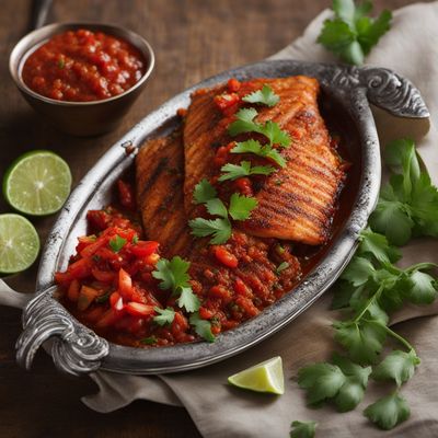 Spicy Grilled Fish with Tangy Tomato Chutney