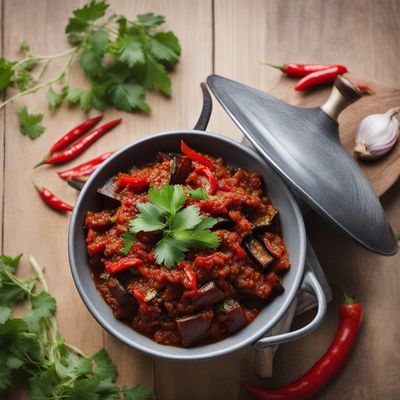 Spicy Indonesian Eggplant (Terong Balado)