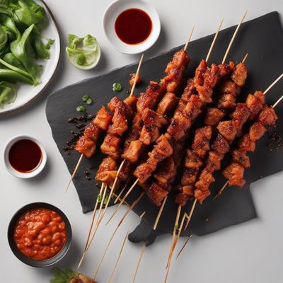 Spicy Korean Chicken Skewers