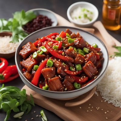 Spicy Korean Pork Belly Stir-Fry