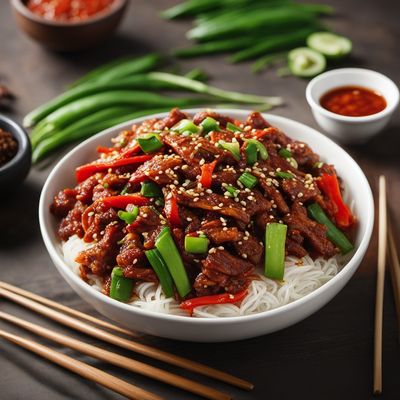 Spicy Korean Pork Stir-Fry