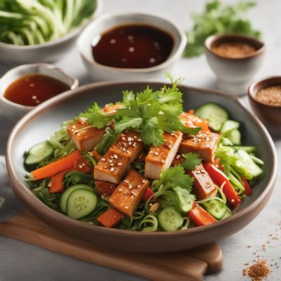 Spicy Korean Tofu Salad