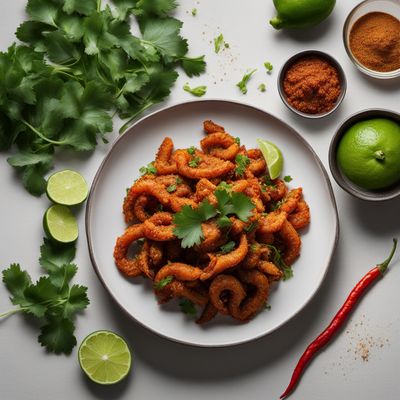 Spicy Naga-style Squid Fry