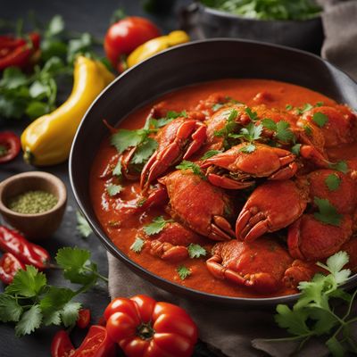 Spicy Pakistani-style Crab Curry