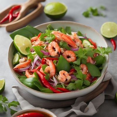 Spicy Seafood Salad