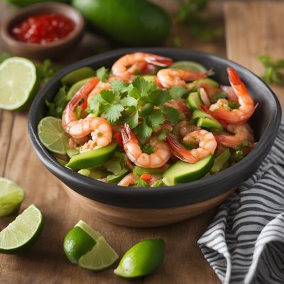 Spicy Shrimp Aguachile