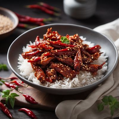 Spicy Sichuan Ghost Chicken