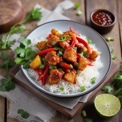 Spicy Sweet and Sour Chicken