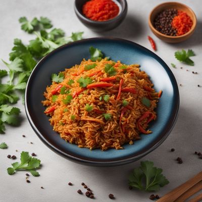 Spicy Szechuan Rice with Fragrant Spices