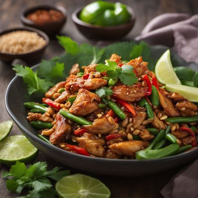 Spicy Thai Stir-Fried Chicken (Phat Phrik Gai)