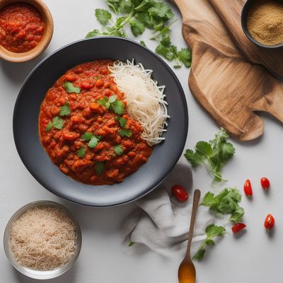 Spicy Tomato Curry (Sugo all'arrabbiata) - Newari Style