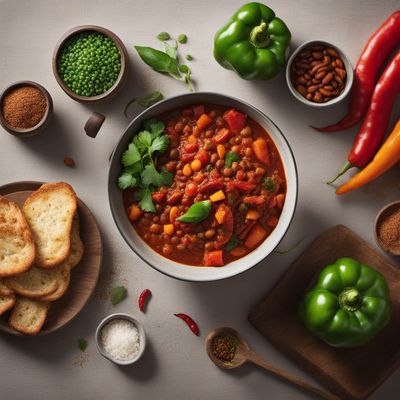 Spicy Vegetable Stew with a South African Twist