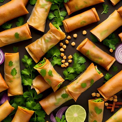 Arab-style Spring Rolls