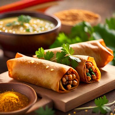 Arab-style Spring Rolls