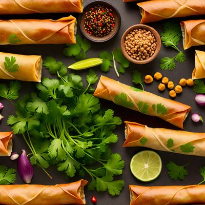 Arab-style Spring Rolls