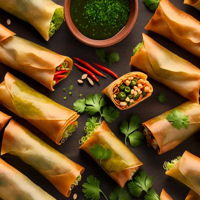 Arab-style Spring Rolls