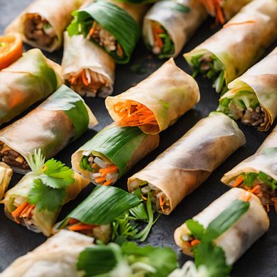 Japanese-style Spring Rolls