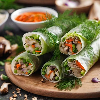 Latvian-style Spring Rolls