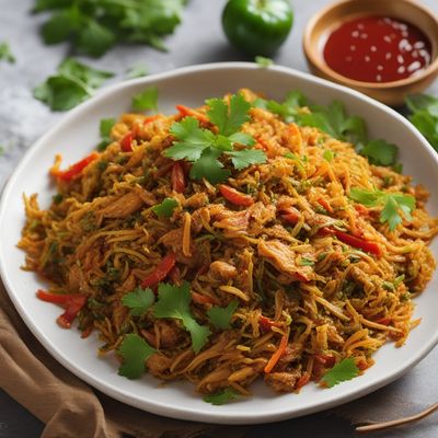 Sri Lankan Chicken Kottu Roti