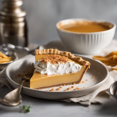 St. Kitts and Nevis Butterscotch Pie