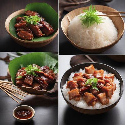 Steamed Sticky Rice with Assorted Fillings