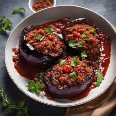 Stuffed Eggplant Delight