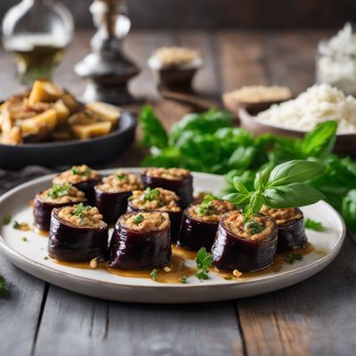 Stuffed Eggplant Rolls