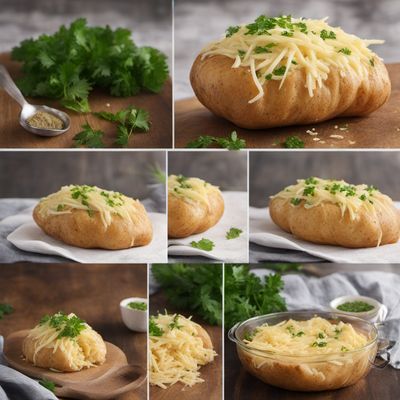 Stuffed Potatoes with Creamy Cheese Filling