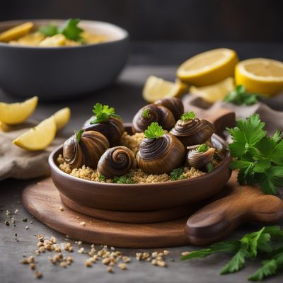 Stuffed Snails with Maltese Flair