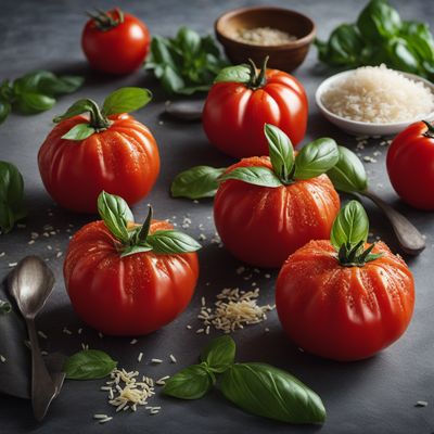 Stuffed Tomatoes with Rice